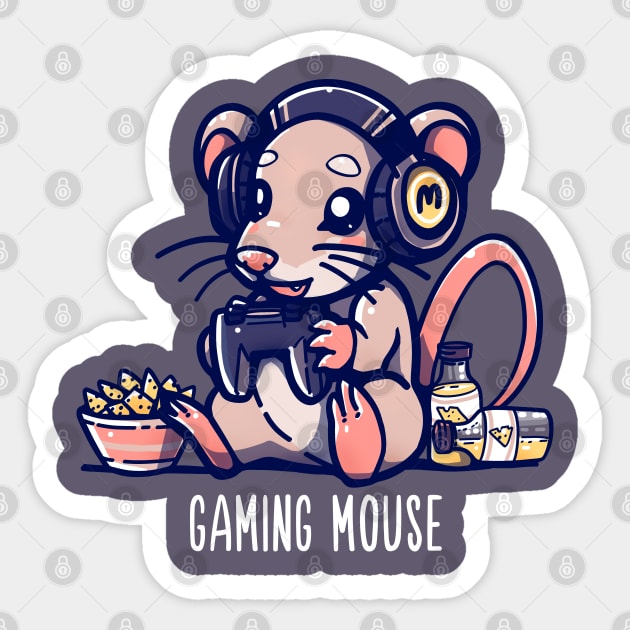 Gaming mouse Sticker by TechraNova